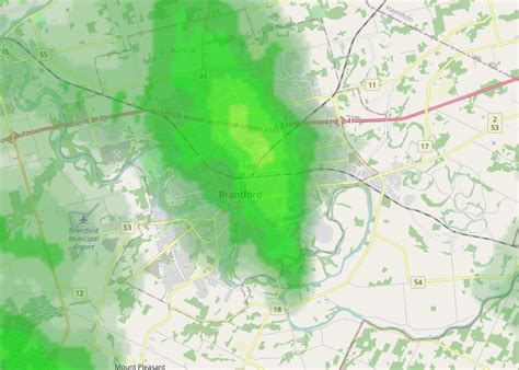 weather in brantford tomorrow.